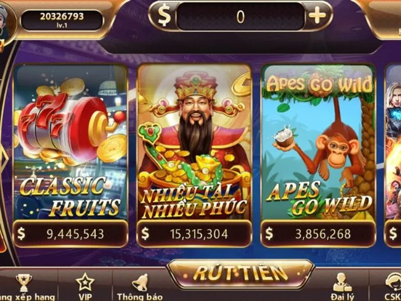 Hoàn trả slot game sao 789